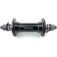 Передня втулка 213 під V-Brake чорна пром 140 мм Shunfeng