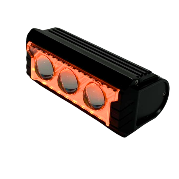 Фара велосипедна FY-339B-3 прожектор алюмінієва LED/USB C-TYPE Baisk