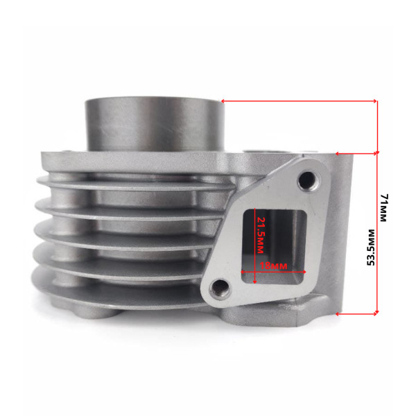 Поршневая ЦПГ GY6-80K 100 d50мм JWBP