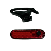Стоп-сигнал велосипедный LED/USB HJ-056/BSK-2275 красный Baisk
