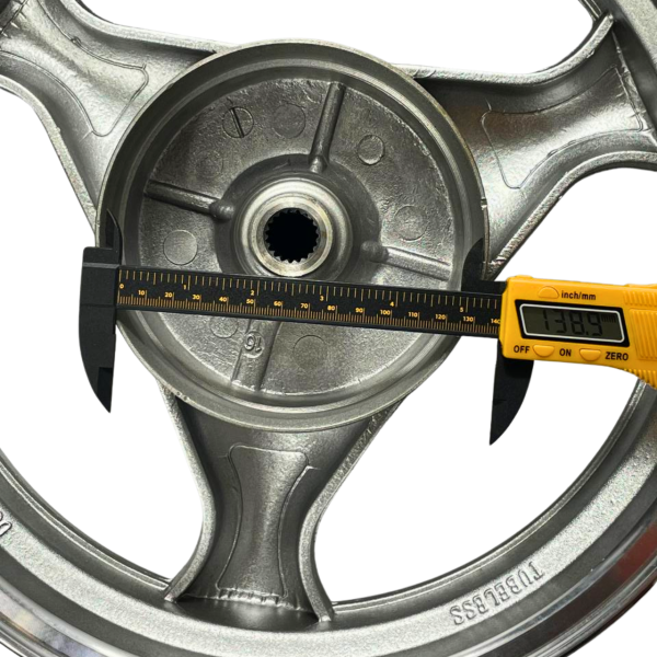 Диск колісний задній 3.50-13 (19 шліців) під дискове гальмо 130мм GY-6 150cc