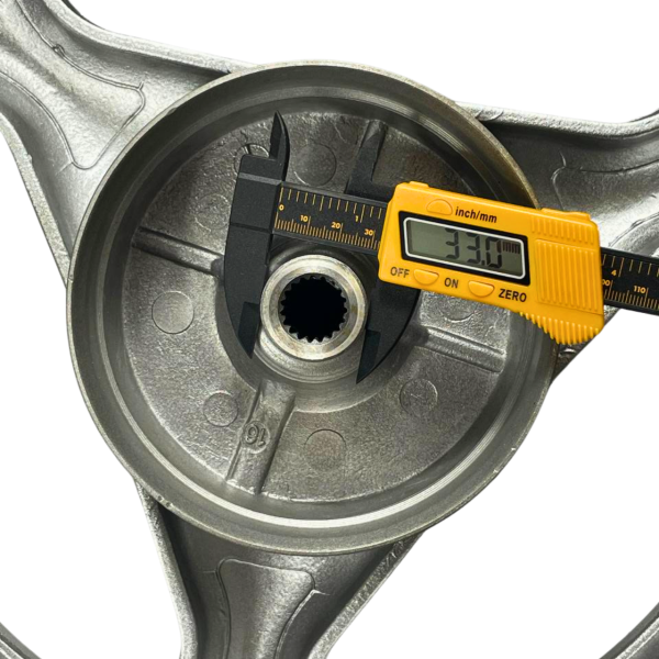 Диск колісний задній 3.50-13 (19 шліців) під дискове гальмо 130мм GY-6 150cc