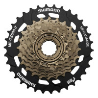 Трещотка 7 скоростей Mega-Range TZ500-7 14-34 Tourney Shimano