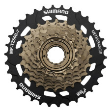 Трещотка 7 скоростей Mega-Range TZ500-7 14-34 Tourney Shimano