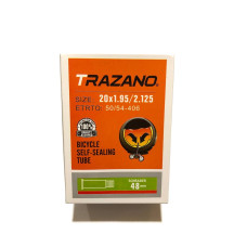 Камера гелевая 20x1.95/2.125 50/54-406 Schrader 48мм Trazano