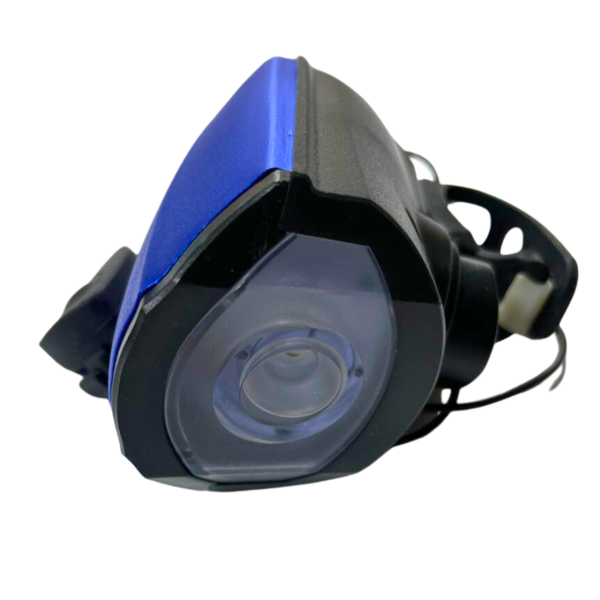 Фара велосипедная с синим сигналом LED GA-79 аккумуляторная HJ-7588 China