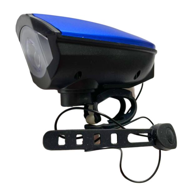 Фара велосипедная с синим сигналом LED GA-79 аккумуляторная HJ-7588 China