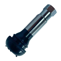 Вентиль прямий хром для безкамерних шин