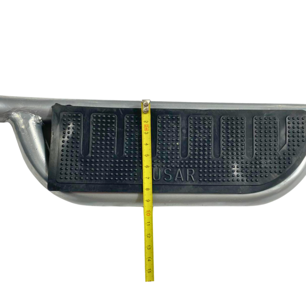 Багажник із підніжками сріблястий Delta