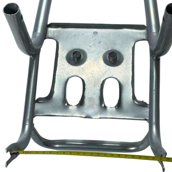 Багажник із підніжками сріблястий Delta