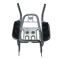 Багажник с подножками серебристый Delta