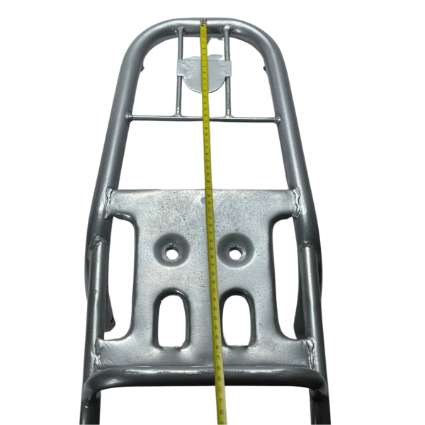 Багажник із підніжками сріблястий Delta