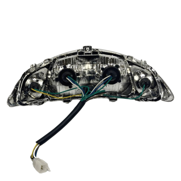 Фара мото Viper Active с белыми поворотниками