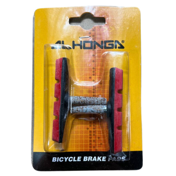 Ободные колодки шифтовые красные Alhonga