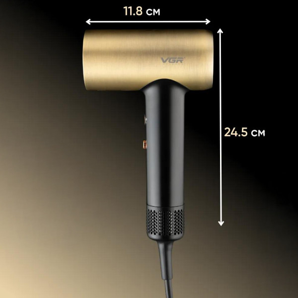 Фен професійний насадка-концентратор 4 режими 1400 Вт VGR V-441