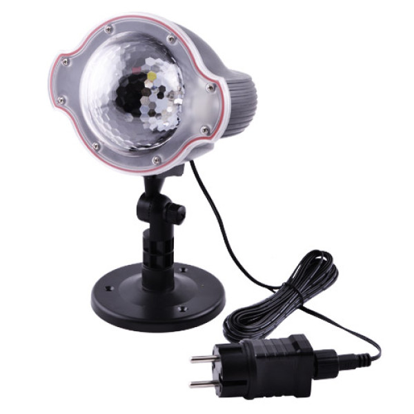 Світлодіодний проектор лазерний 3-х кольоровий Waterproof будинок + вулиця Star Shower 809