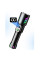 Фонарь NIGHT VISION FLUORESCENCE 1143-WHITE LASER LED PM10-TG, 1x26650, power bank, ЗУ Type-C, zoom