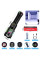 Фонарь NIGHT VISION FLUORESCENCE 1143-WHITE LASER LED PM10-TG, 1x26650, power bank, ЗУ Type-C, zoom
