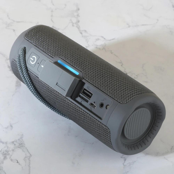 Bluetooth колонка радіо speakerphone сіра TG365
