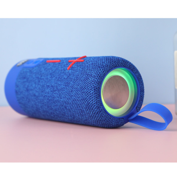 Bluetooth колонка радіо speakerphone RGB підсвічування синє TG619C