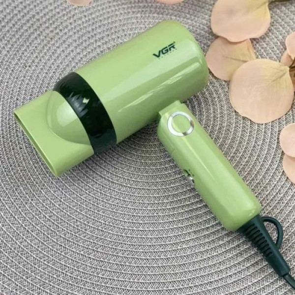 Фен складаний безшумний 3 рівні обдування 1200 Вт VGR V-421