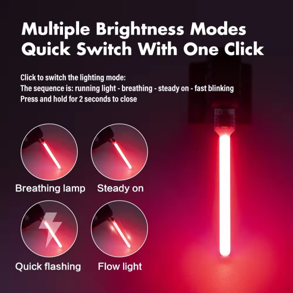 Велоліхтар Li-Ion акумулятор ЗУ microUSB 8821-LED