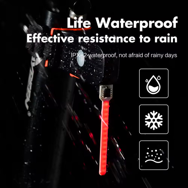 Велоліхтар Li-Ion акумулятор ЗУ microUSB 8821-LED