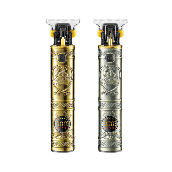 Триммер VGR V-097 GOLD, 3 насадки, LED display