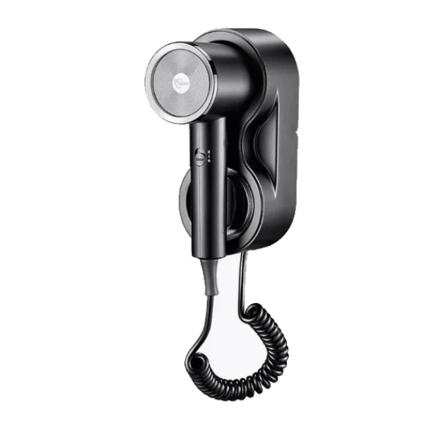 Фен настінний чорний 2 рівні обдування 3 рівні температури VGR V-407