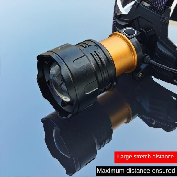 Ліхтар 3x18650 Type-C потужний zoom Box 8078-P360