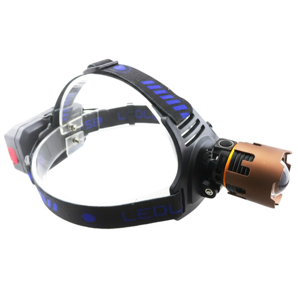 Ліхтар 3x18650 Type-C потужний zoom Box A50-TG