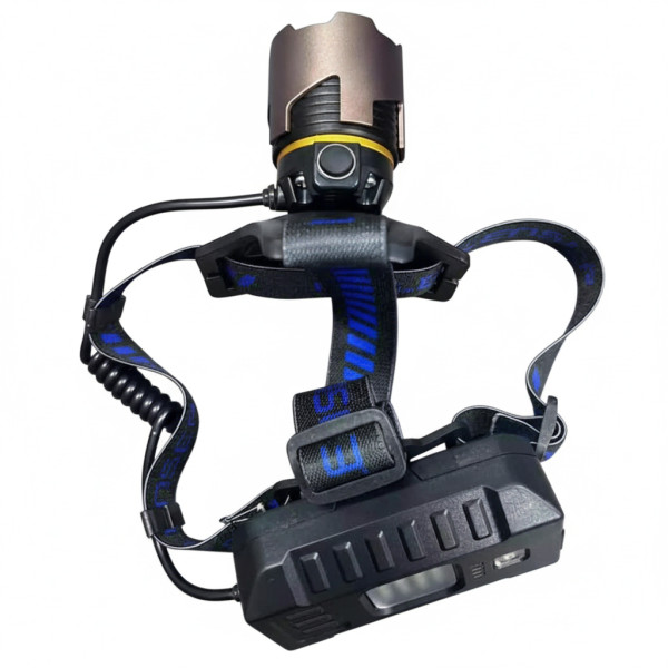 Ліхтар 3x18650 Type-C потужний zoom Box A49-TG