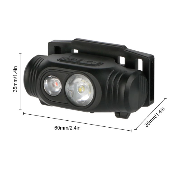 Ліхтар 1x14500 Type-C white+red ЗУ Box 6670-COB+SMD