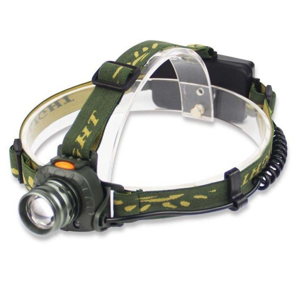 Ліхтар 1x18650 ЗУ Type-C zoom 6614-Q5