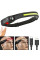 Ліхтар налобний BL-W689/5808А-LM+COB(white+red), Motion Sensor, Li-Ion аккум., ЗУ Type-C, Box