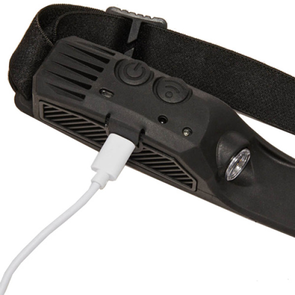 Ліхтар налобний BL-W689/5808А-LM+COB(white+red), Motion Sensor, Li-Ion аккум., ЗУ Type-C, Box