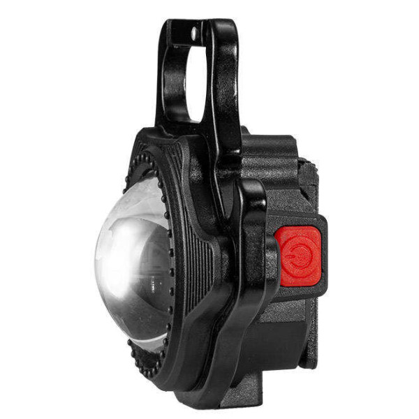 Ліхтар Li-Ion Type-C акумулятор магніт карабін MULTIFUNCTIONAL W5133-COB