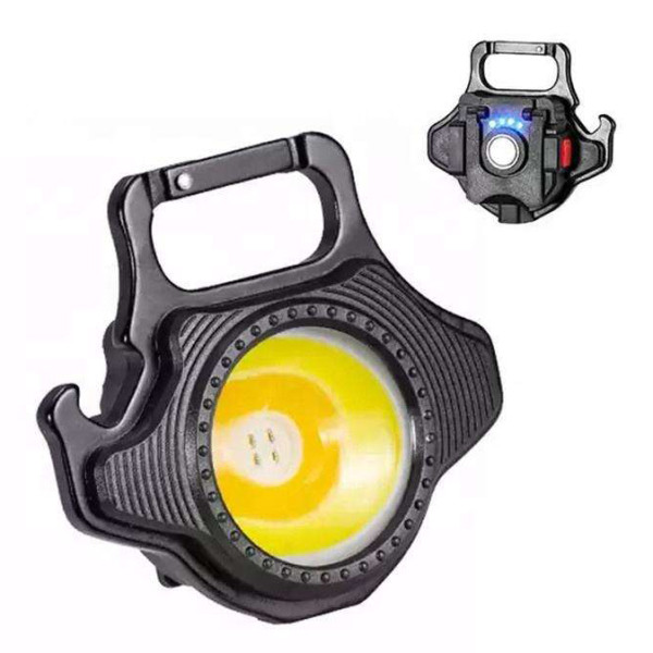 Ліхтар Li-Ion Type-C акумулятор магніт карабін MULTIFUNCTIONAL W5133-COB