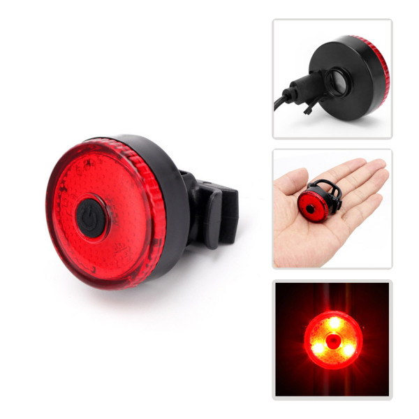 Велоліхтар стоп червоний Li-Ion акумулятор ЗУ microUSB Box BSK-1133-XPG-STOP-3SMD