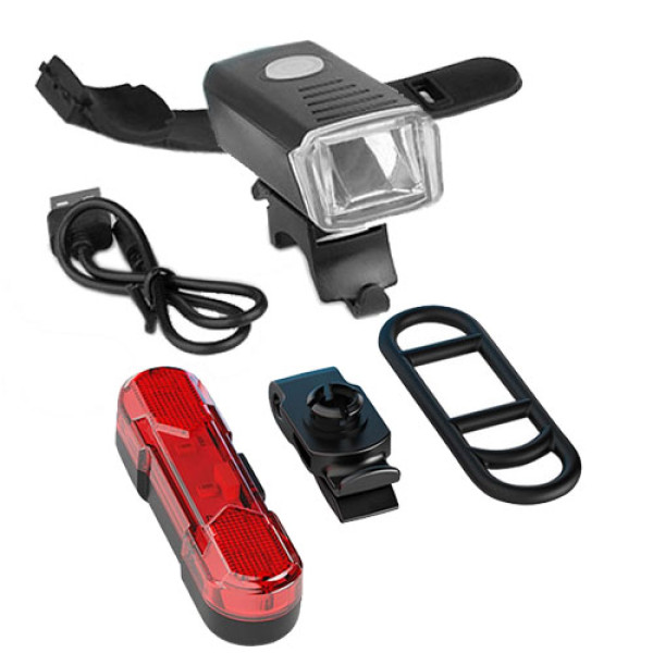 Велоліхтар стоп червоний Li-Ion акумулятор ЗУ microUSB Box BSK-HY027-XPG-STOP-5SMD