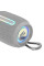 Bluetooth колонка радіо speakerphone RGB підсвічування сіре TG653