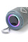 Bluetooth колонка радіо speakerphone RGB підсвічування сіре TG656
