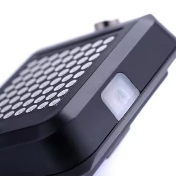 Велоліхтар з автоматичним покажчиком поворотів червоний жовтий лазер водонепроникний ЗУ microUSB Li-Ion акумулятор AQY-0100