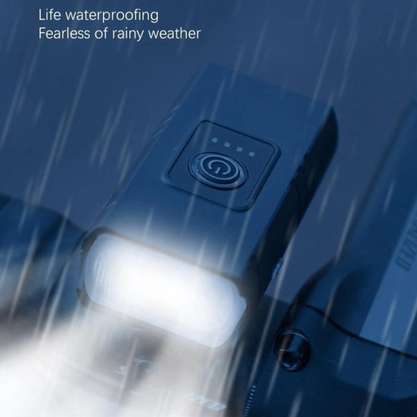 Велофонарь 804-2T6, waterproof, Li-Ion аккум., ЗУ Type-C