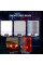 Велофонарь X17-30W+2LED(red), солнечная батарея, IP65, Li-Ion аккум., ЗУ Type-C