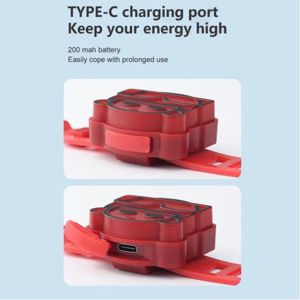 Велоліхтар стоп водонепроникний Li-Ion акумулятор ЗУ Type-C 602-LED