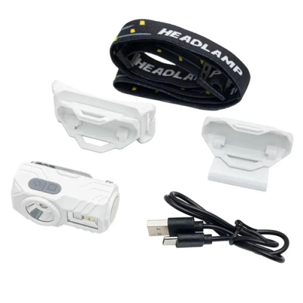 Ліхтар Li-Ion акум Type-C датчик руху магніт кліпсу T131-XPE+3SMD