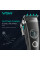 Машинка для стрижки акумуляторна 11 насадок EXTERNAL ROTOR MOTOR MIM лезо док-станція біла VGR V-880C