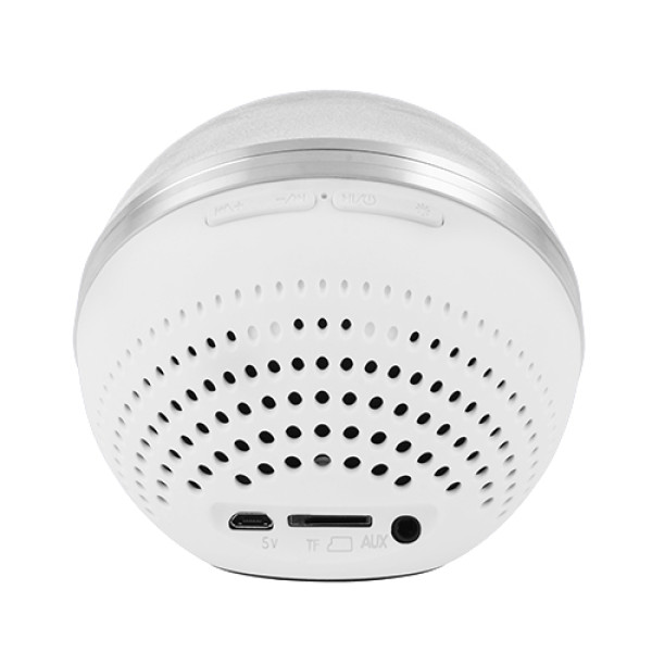 Bluetooth-колонка HAPPY MUSIC BOLL M8, speakerphone, куля перламутрова