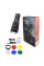 Ліхтар 4х18650 Power Bank Type-C білий лазер 5 фільтрів індикація заряду zoom NIGHT VISION AK177-1